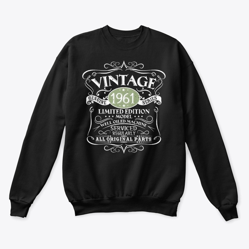 Vintage 1961 60th Birthday Gift Men Wome