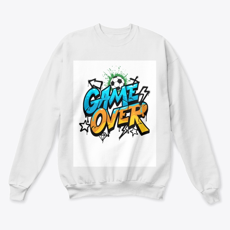 ⚽ Game Over – Football Graphic T-Shirt