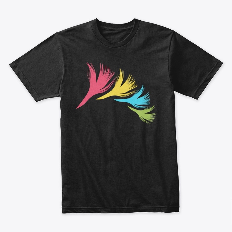 TREE MODERN SIMPLE FEATHER DESIGN