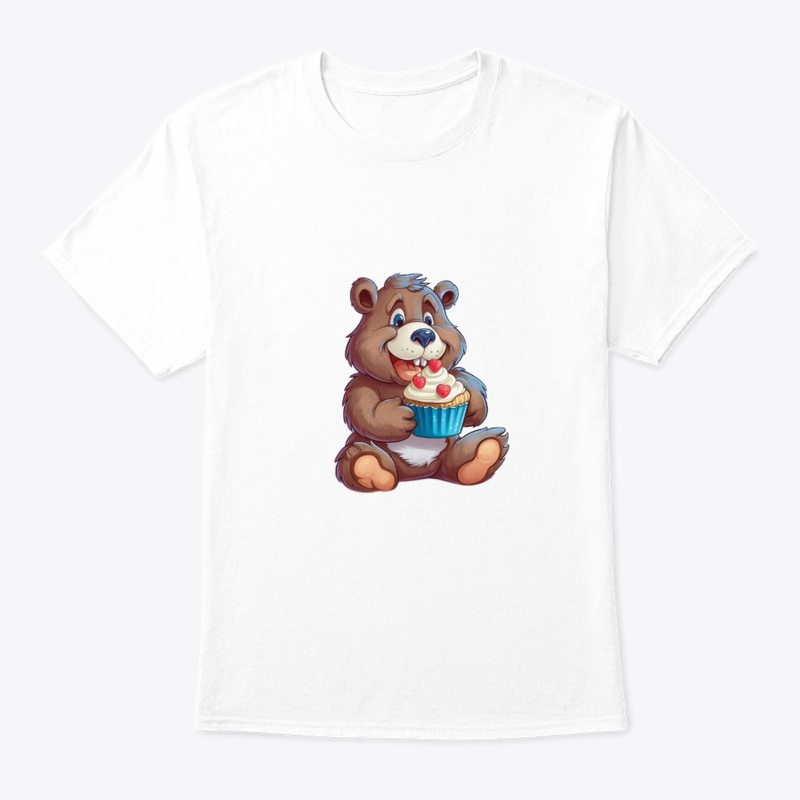 "Bear Bites" Cupcake-Loving Teddy