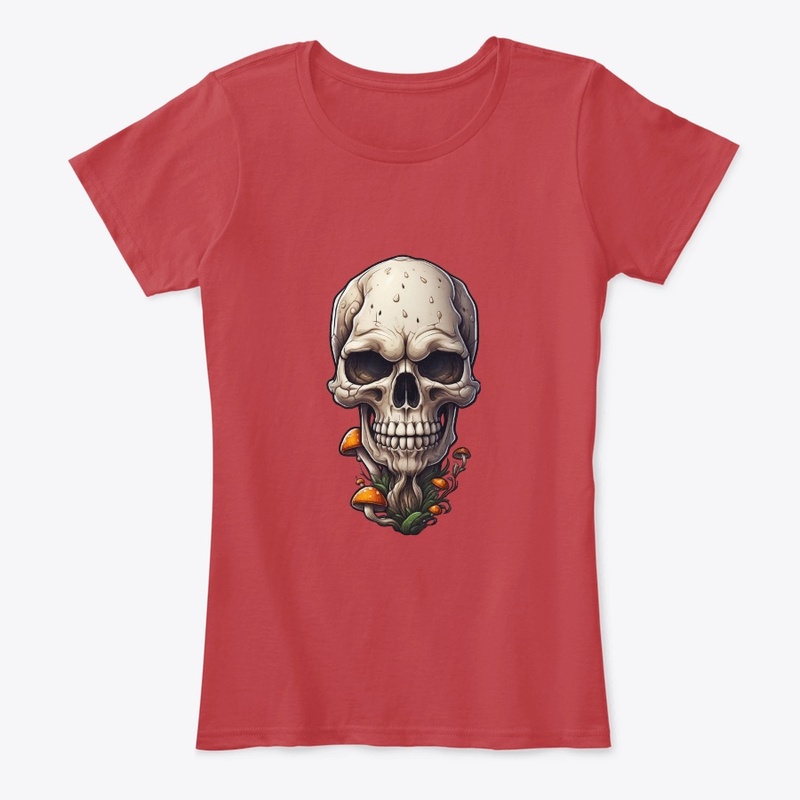 Skull Mushroom.. Life and Death 