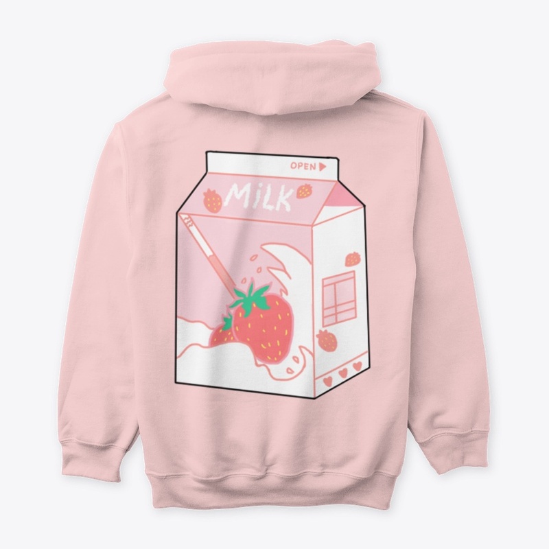 Strawberry Milk Wave Carton