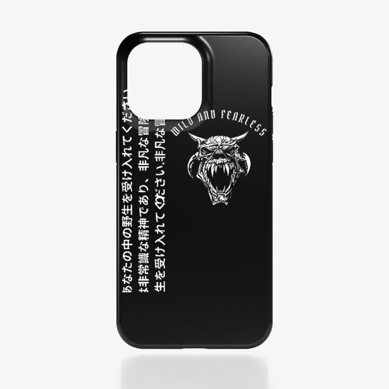 Oni Skull - Calligraphy Collection