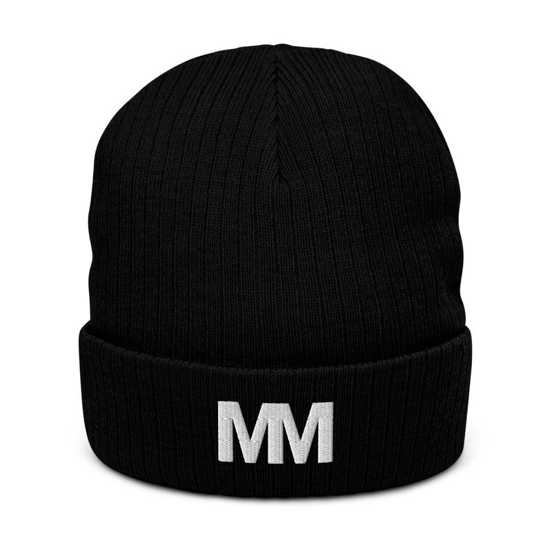 MM // Signal Ribbed Knit Beanie
