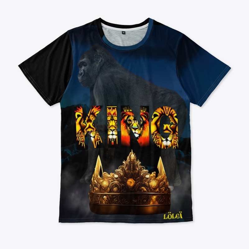 King All-Over-Print Tee Humble Lionz