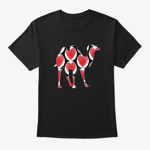 Camel 434 Black T-Shirt Front