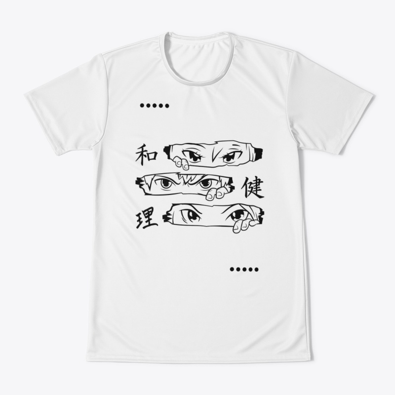 "Anime Wolf FusionDual Graphic Delight"