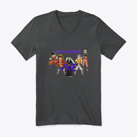 Animex Empire  Dark Grey Heather T-Shirt Front