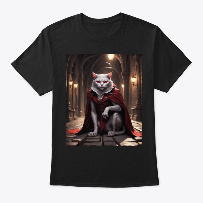 Vampire Cat in the Shadows