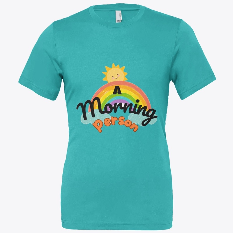 A morning person classic unisex tee
