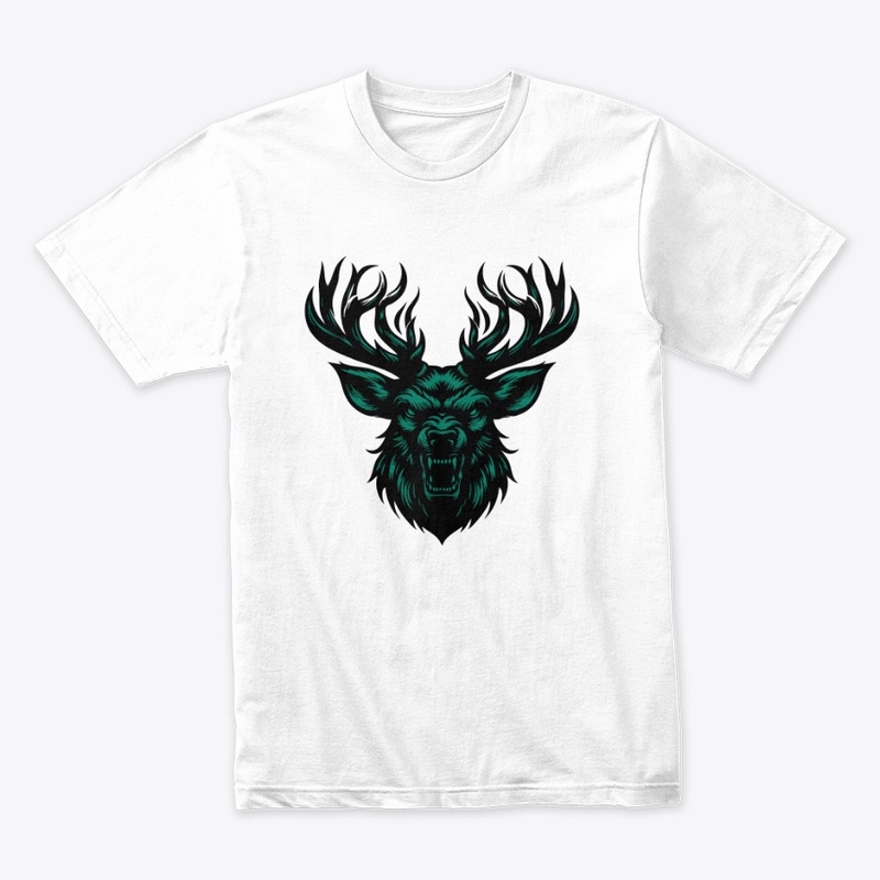 Majestic Deer Head Artwork