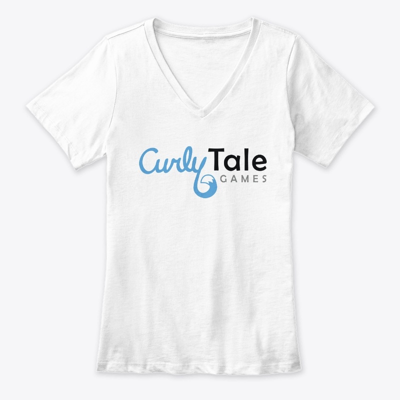 White Curly Tale Games Shirt