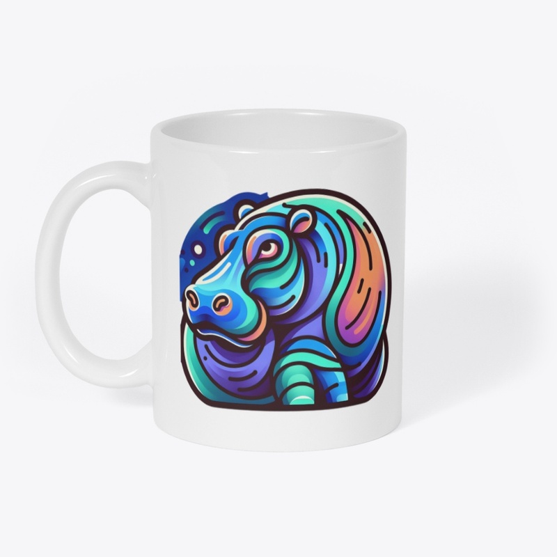 Stylized Hippo