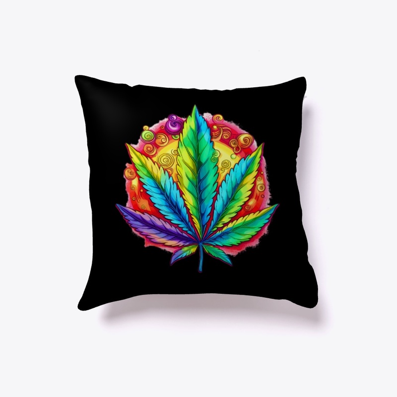 Rainbow Splash Leaf