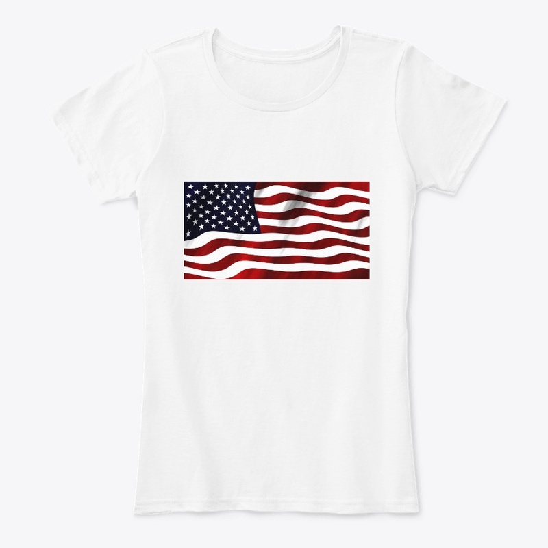 Best 4th of July Gift  American flag Tee