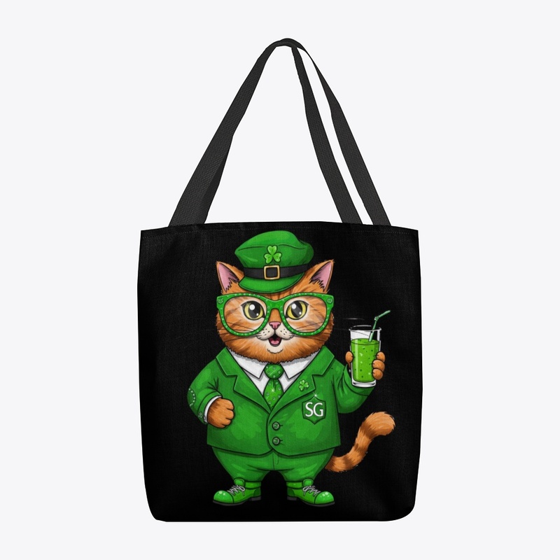Funny St. Patrick's Cat 