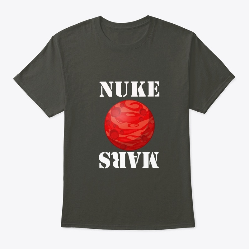 nuke mars t-shirt