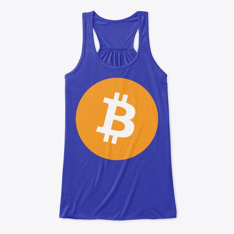 Bitcoin Women's Flowy Tank Top