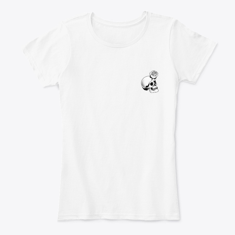 Skull and Rose Tee