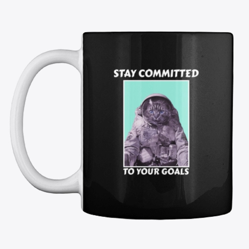 Motivational stay commited tee