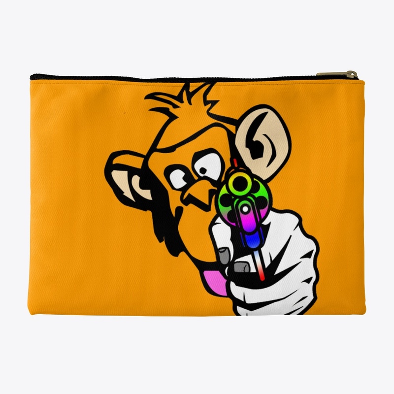HOLD UP Orange Accessory Pouch