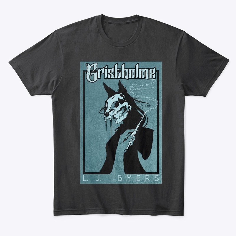 The Gristholme Book Cover in Black