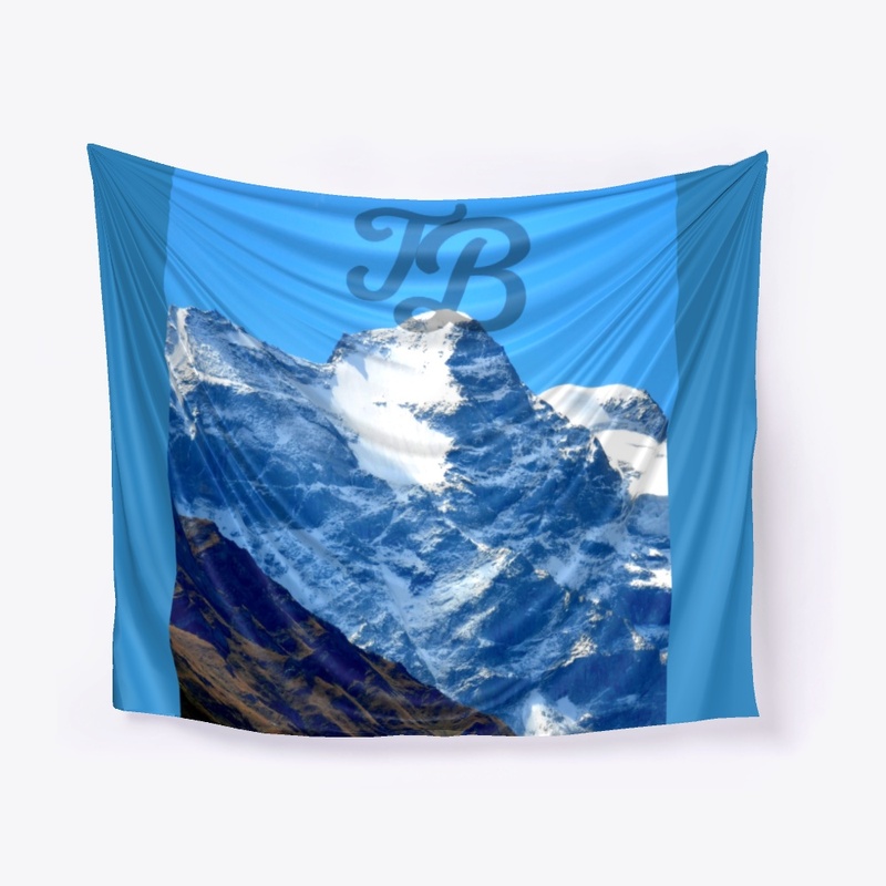 Beautiful snow mountain 