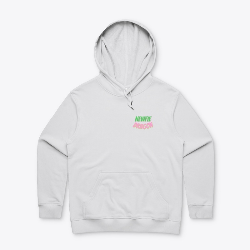 ND Logo, words on front & dragon on back