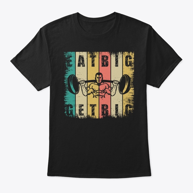 Gym Hoodie and T-shirt (Retro Style)
