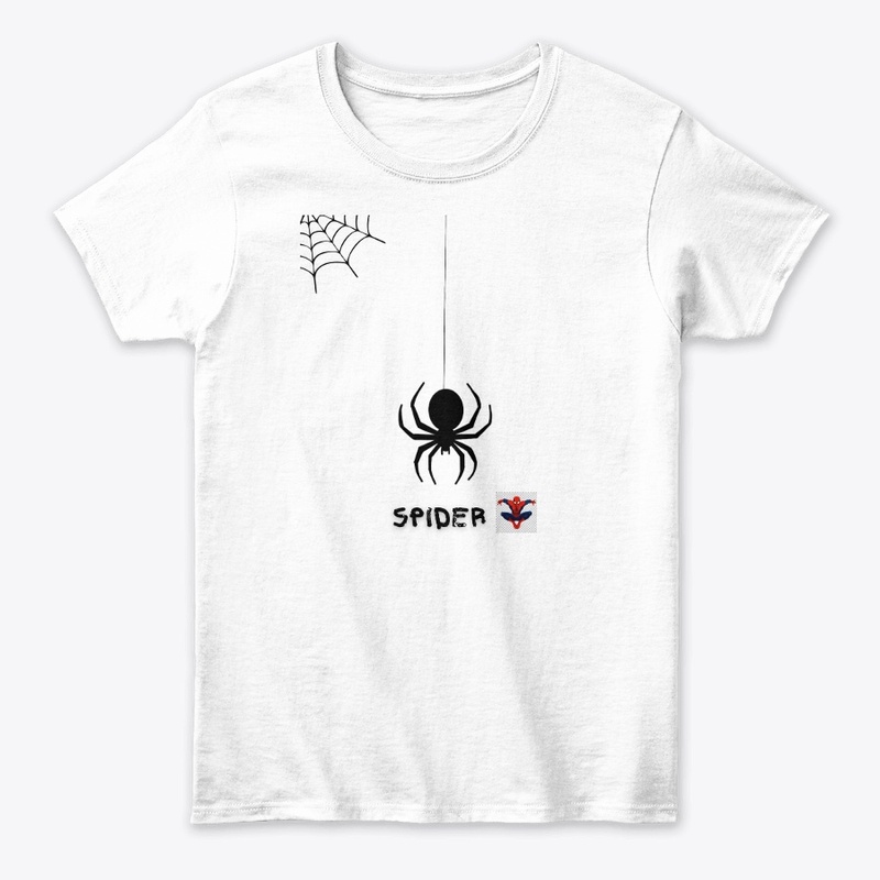 Eco unisex spider t shirt