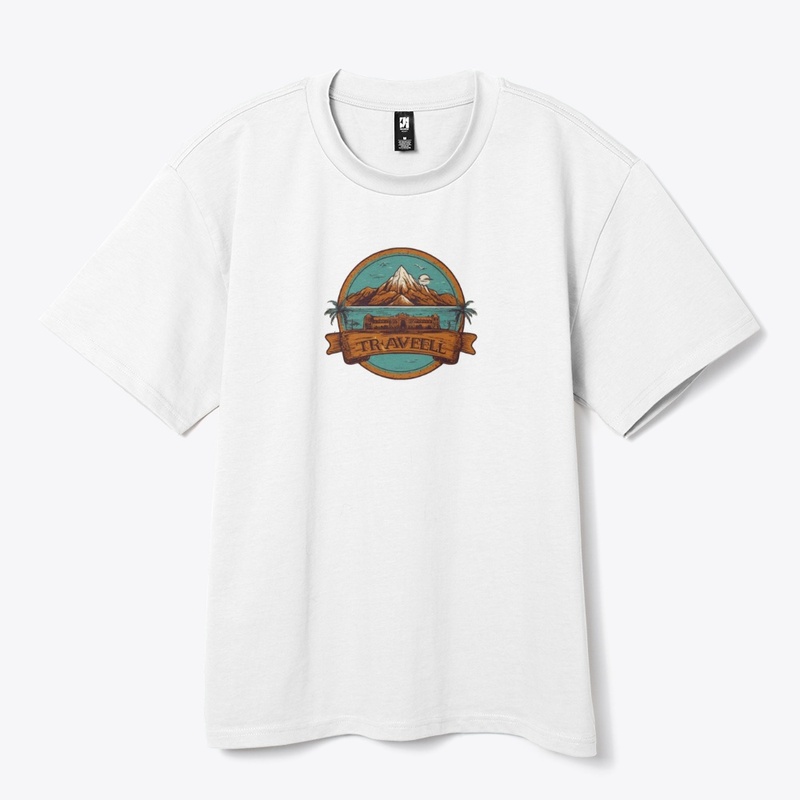 Classic travel t-shirts design 