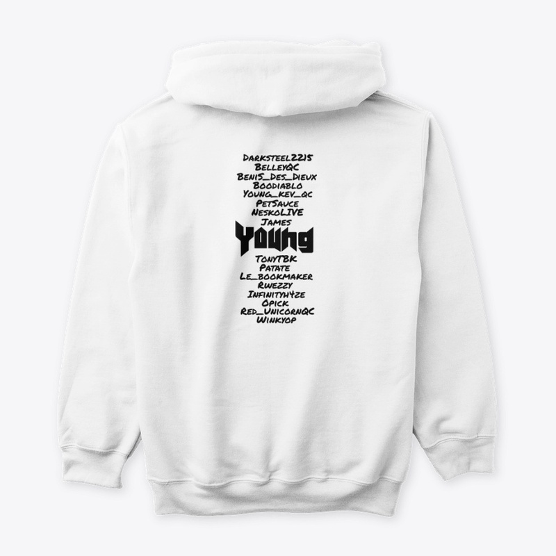 Hoodie JY white
