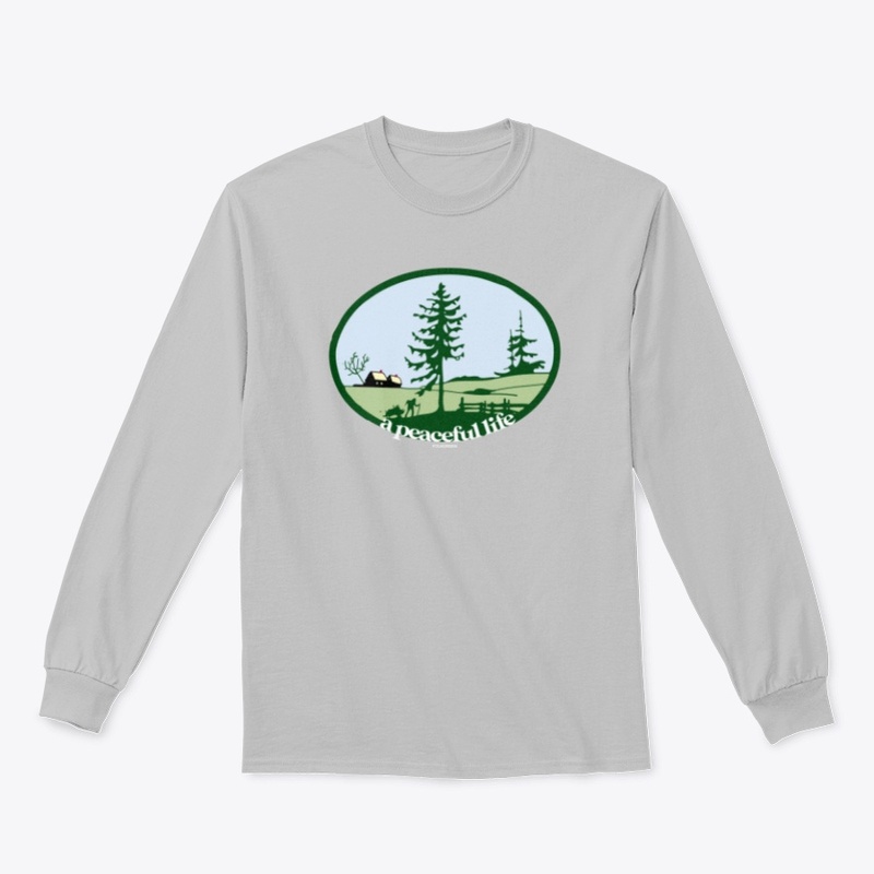 A PEACEFUL LIFE LONG SLEEVE TEE