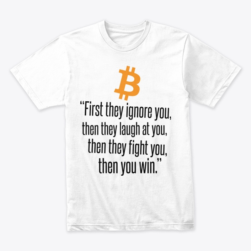FIRST THEY IGNORE YOU