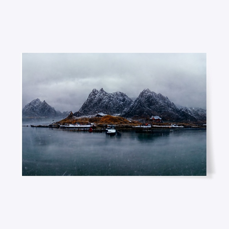 Lofoten Islands in Winter