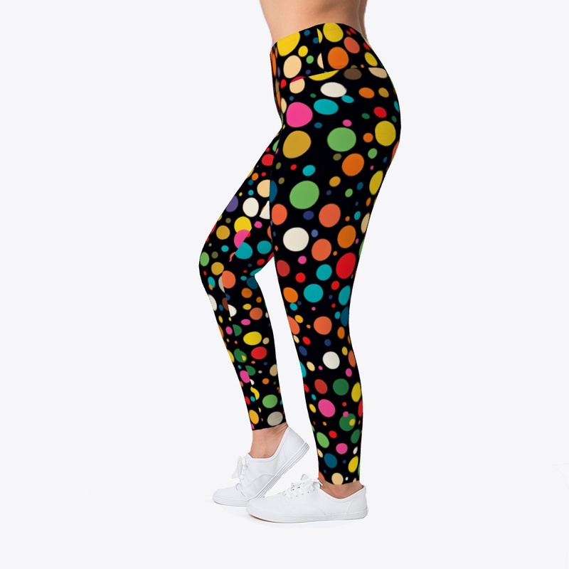 Polka dots for Yoga and Pilates Lovers 