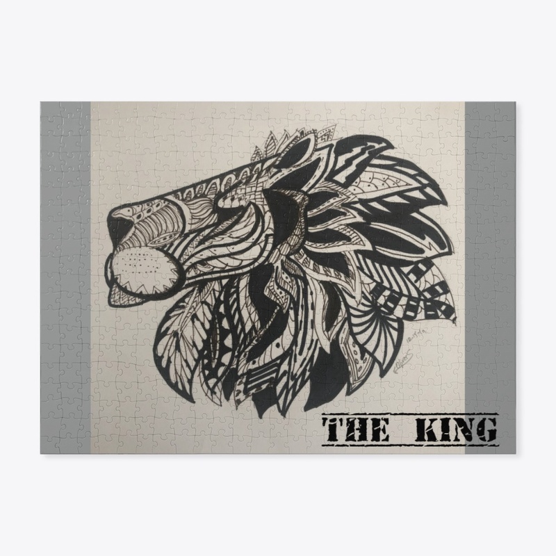 The King [Original Ink Drawing]