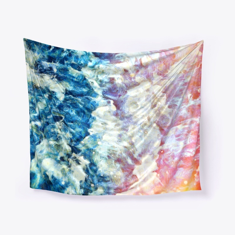 Colorful wind Waves
