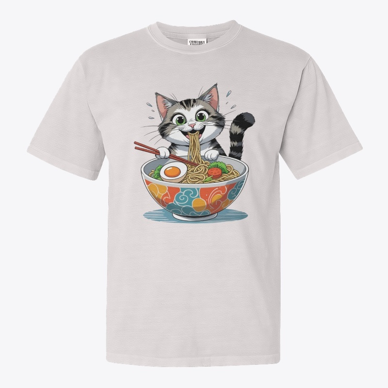 Happy Noodle Cat
