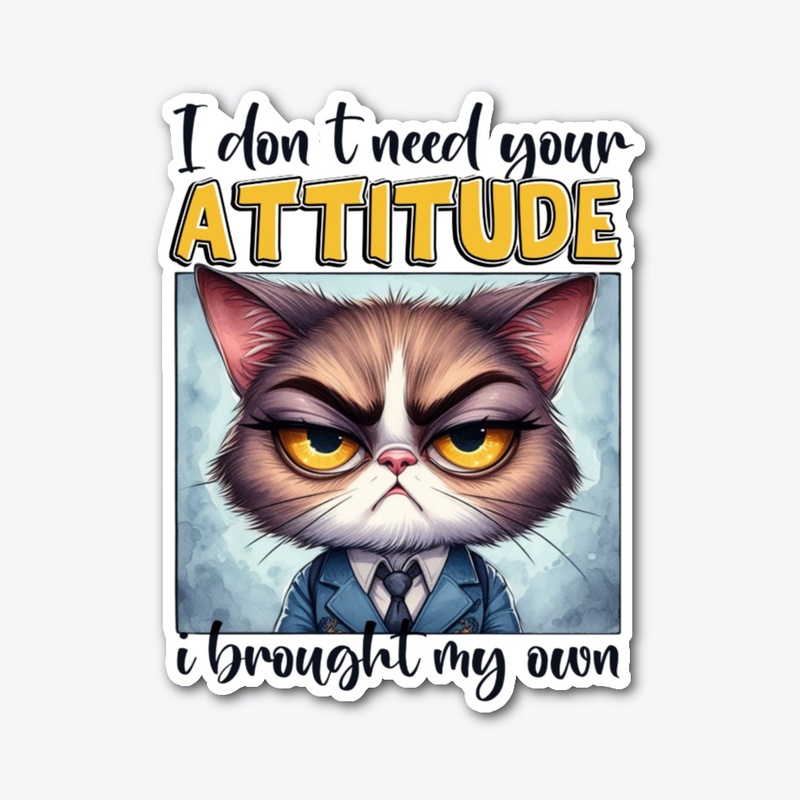 I Brought My Own Attitude