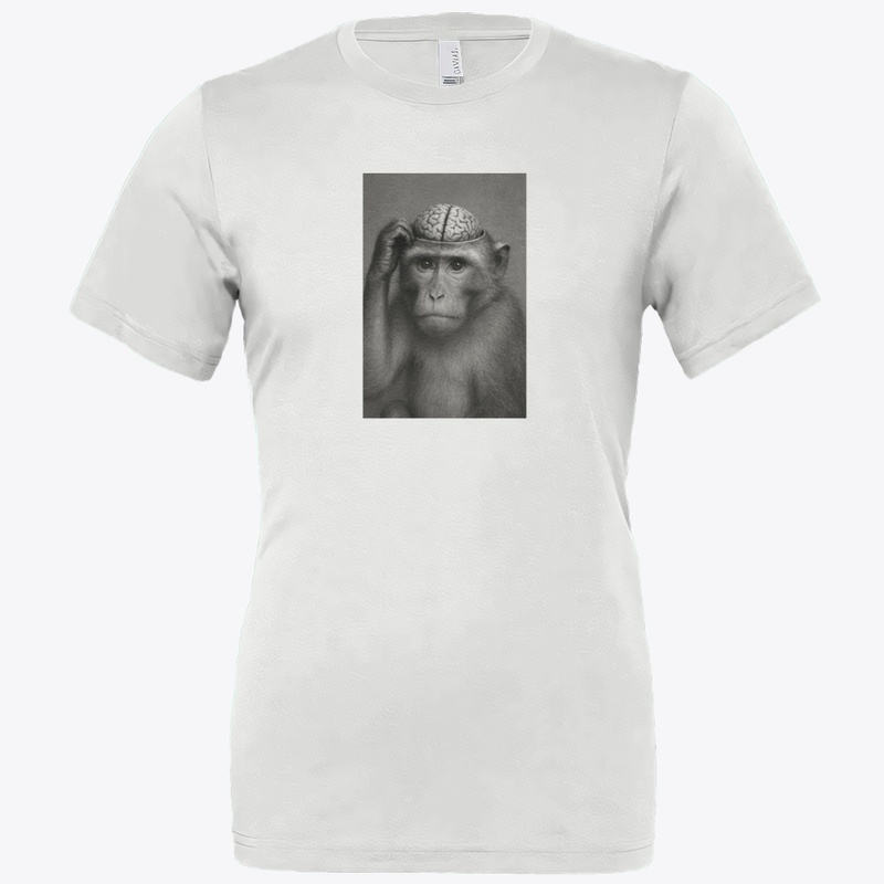 Brain Monkey Tee – Silent Drop
