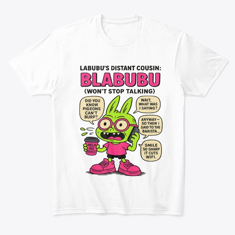 “Labubu’s distant cousin: Blabubu