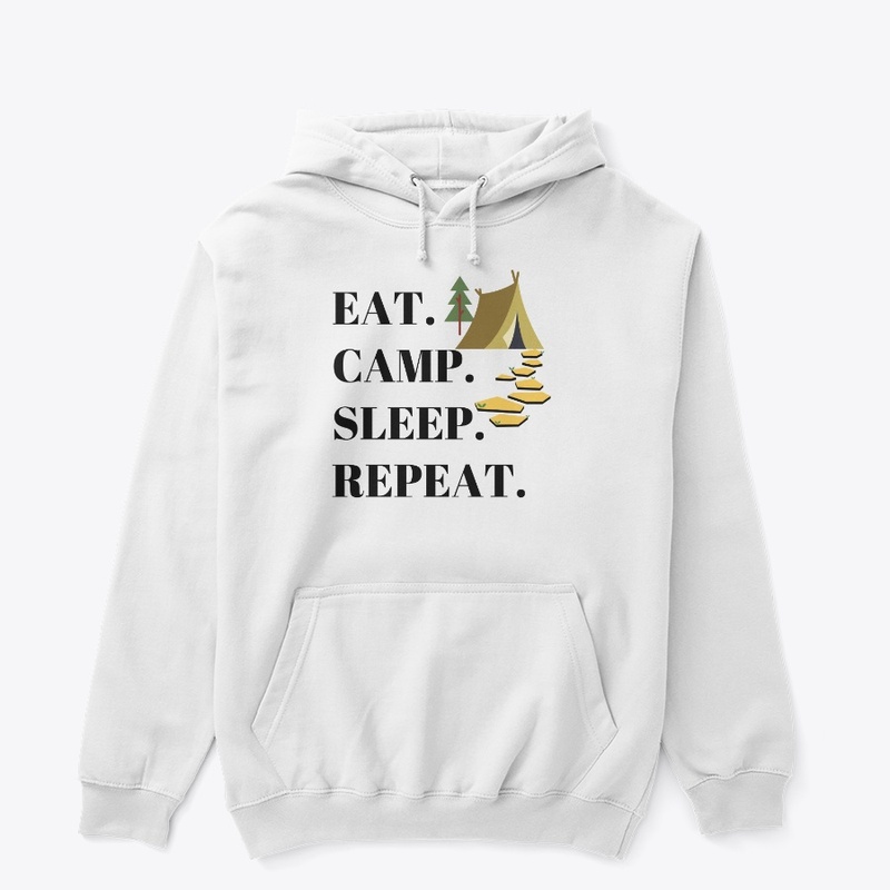 Eat camp sleep repeat - BL