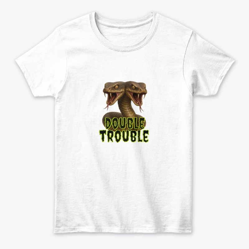 Double Trouble Snake Tee