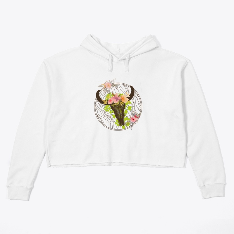 Skull & flowers