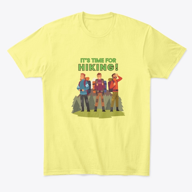 It's time for hiking