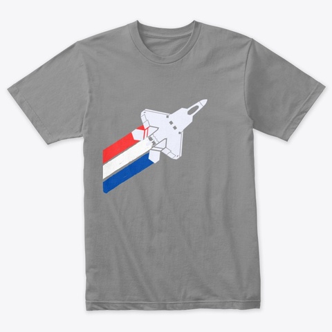 Red, White & Zoom T Premium Heather Camiseta Front