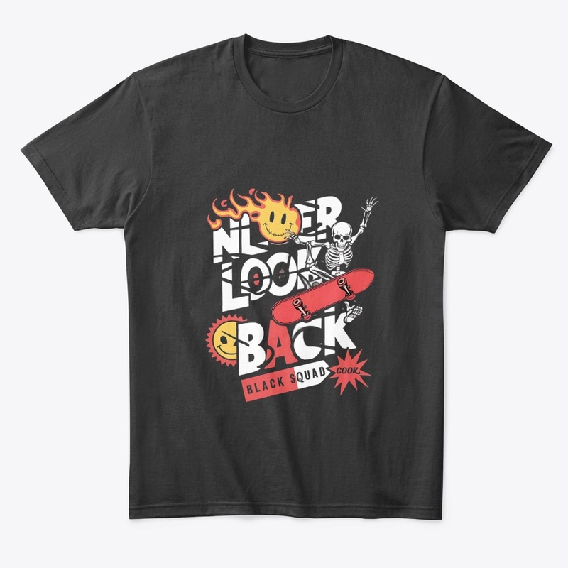 Look back t-shirt design 
