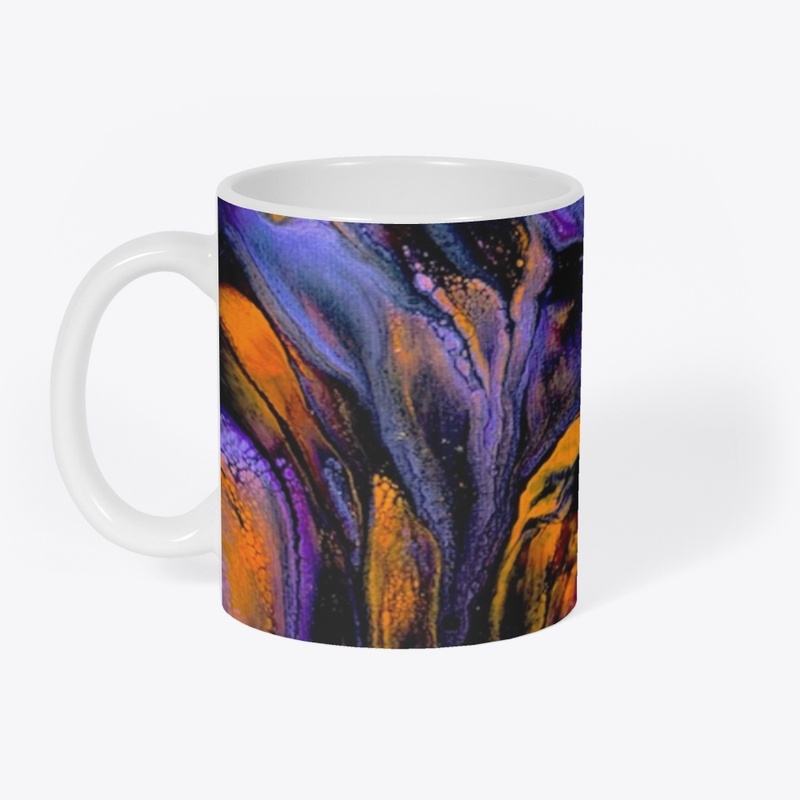 Vivid Abstract Flowers