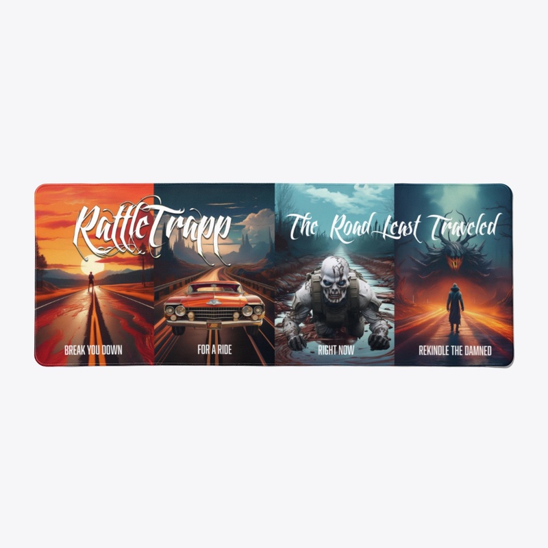 The Road Least Traveled Desk Mat